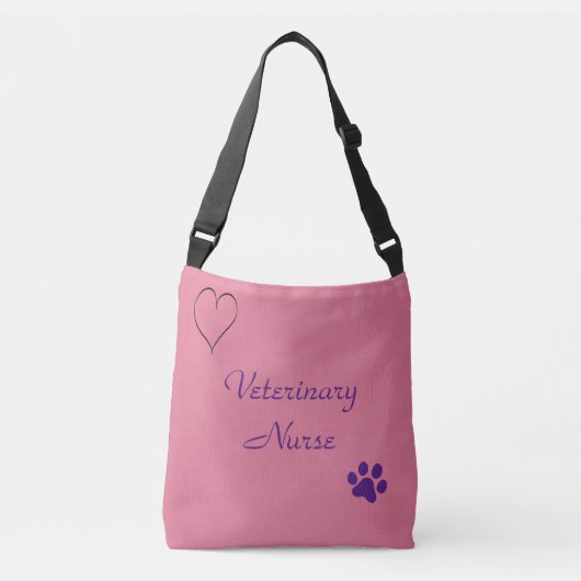 Veterinary verpleegster crossbody tas (Voorkant)