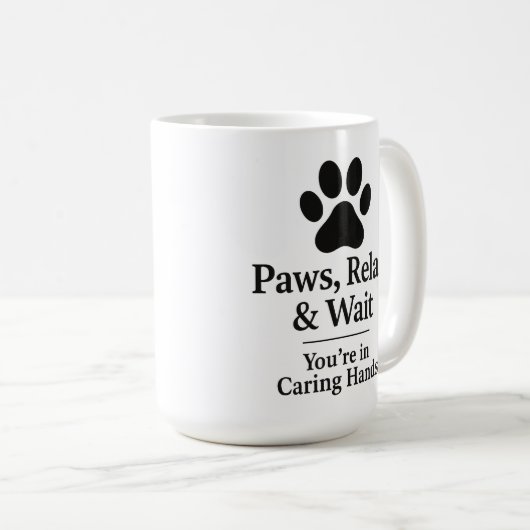 Veterinary Waiting Room Mug (Devant droit)