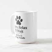 Veterinary Waiting Room Mug Koffiemok (Voorkant links)