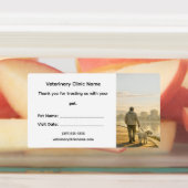 Veterinary Welcome‑Kit Label – Large & Waterproof (Aangebracht)