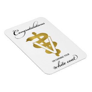 Veterinary White Coat Ceremony Gefeliciteerd Magneet