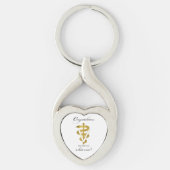 Veterinary White Coat Ceremony Sleutelhanger (Voorkant)