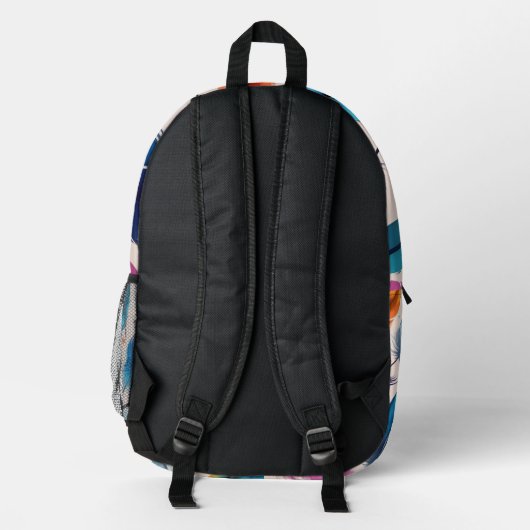 Veters Bedrukte Rugzak (Achterkant)