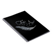 Veters verschijnen als Angels dichtbij zijn Notitieboek (Rechterzijde)