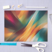 Vetgedrukte Abstracte penseelstreek Tissuepapier (Craft)