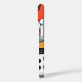 Vetgedrukte Abstracte Spaans geïnspireerde iPhone- Case-Mate iPhone Case (Achterkant / Links)