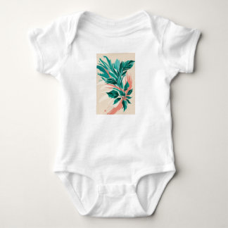 Vetgedrukte, oversized florale prints romper