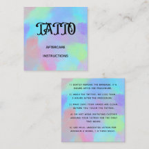 Vetgedrukte Regenboog Eenhoorn Tattoo Verzorgingsi