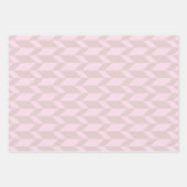 Vetgedrukte tweetonige pijl Chevron Stripe gedempt Inpakpapier Vel (Voorkant 3)