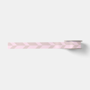 Vetgedrukte tweetonige pijl Chevron Stripe Neutral Lint