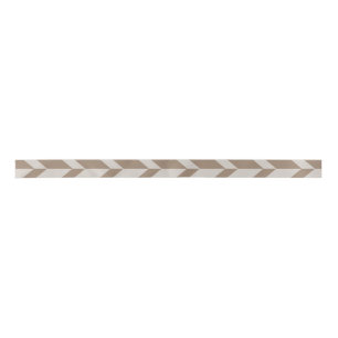 Vetgedrukte tweetonige pijl Chevron Stripe Neutral Lint