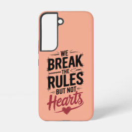 Vetgedrukte typografie Motivatie quotes Samsung Galaxy Hoesje