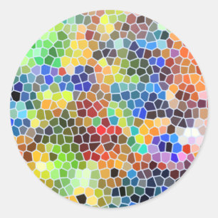 Vetglas Ronde Sticker