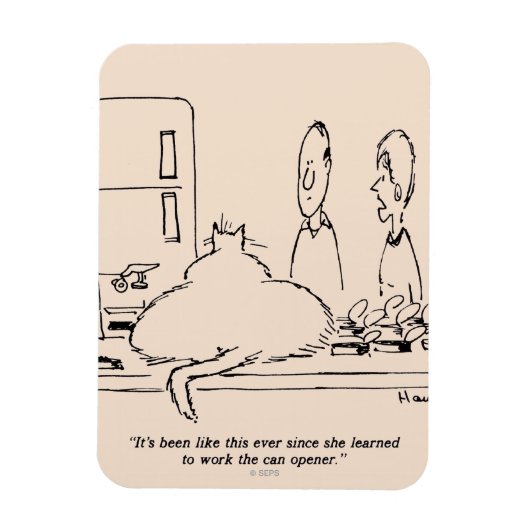 Vetkat Magneet (Verticaal)