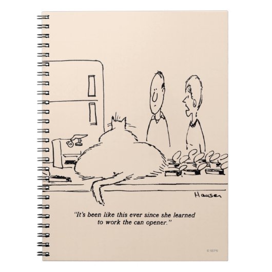 Vetkat Notitieboek (Voorkant)