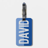 Vetnaamontwerp. Bagagelabel (Achterkant verticaal)