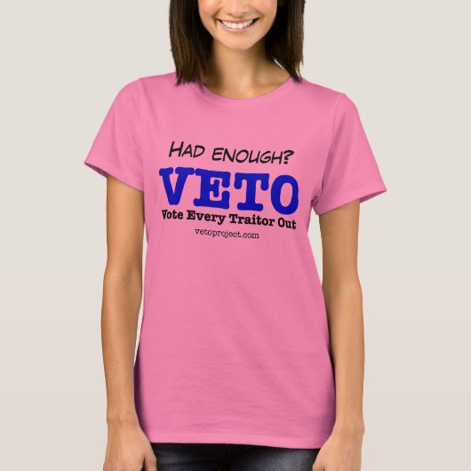 VETO Ladie's Organic T-Shirt - Natural (Voorkant)
