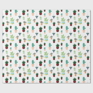 Vetplanten Cactussen Inpakpapier