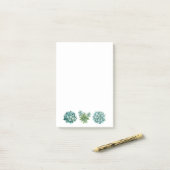 Vetplanten post-it® notes (Op bureau)