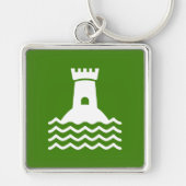 Vetraviaanse vlag - sleutelgroep sleutelhanger (Voorkant)