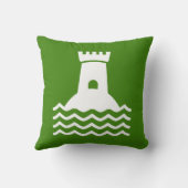 Vetravische vlag - Throw Cushion Kussen (Achterkant)