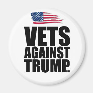 Vets against Trump Magnet Magneet