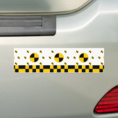 Vetstijl voor crashtestmarkers bumpersticker (Op auto)