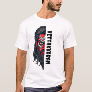 Vettakaran – gestileerde Theyyam Hunter T-shirt