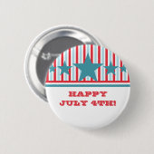 Vette Button van 4 juli (Voorkant /achterkant)