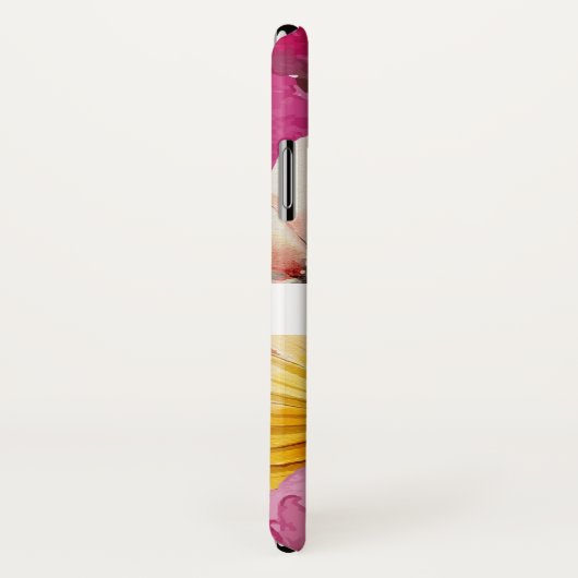Vette en kleurrijke bloemnaam Case-Mate iPhone case (Achterkant / rechts)