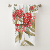 Vette feestelijke Waterverf Kerstmis Bad Handdoek (Insitu)