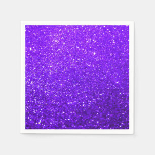 Vette glitter-achtergrond - Paars Servet
