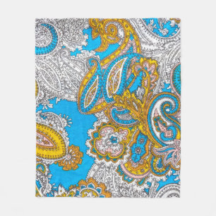 Vette, grijze, islamitische, psychedelische, kleur fleece deken