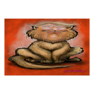 Vette Kat Trump Perfect Poster