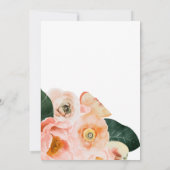 Vette kleurrijke Floral | VRIJGEZELLENFEEST Kaart (Achterkant)