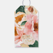 Vette kleurrijke Floral | Welkom bruiloft Cadeaulabel (Achterkant)
