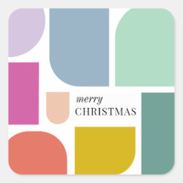 Vette Maximalistische vakantie Vierkante Sticker