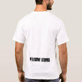 vette meisjes t-shirt (Achterkant)