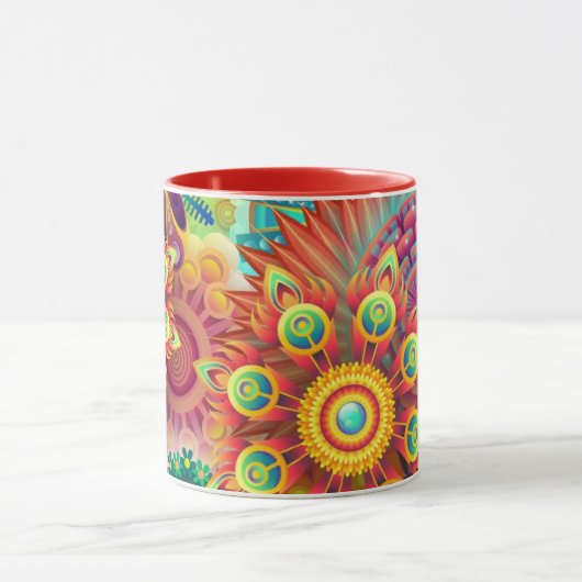 Vette Mok met modern design (Midden)