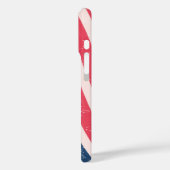 Vette Patriottische Vlag Close-up Case-Mate iPhone Case (Achterkant / Links)