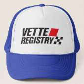 Vette Registry Logo Hat Trucker Pet (Voorkant)