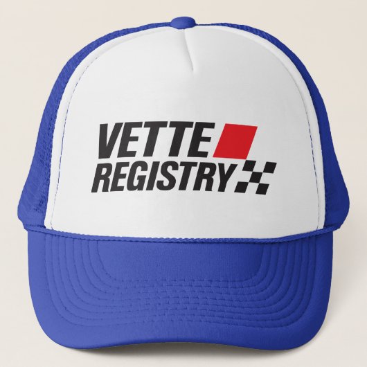 Vette Registry Logo Pet (Voorkant)