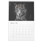 Vette rode Floral Kalender (Feb 2027)