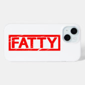 Vette stempel Case-Mate iPhone case (Achterkant (horizontaal))