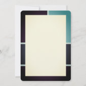 Vette ster van David Bar Mitswa Dank u Bedankkaart (Achterkant)