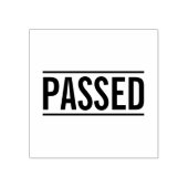 Vette stijl - Geaccepteerd - Bedrijf/Onderneming Rubberstempel (Afrduk)