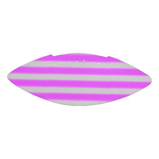 Vette strepen roze en wit american football (Paneel)