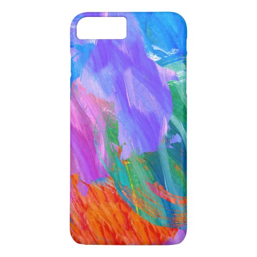 Vette verf Abstract Case-Mate iPhone Case (Achterkant)