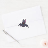 Vette vleermuis Stickers (Envelop)