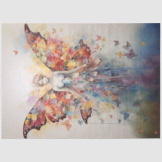 Vette vlinderfee tissuepapier